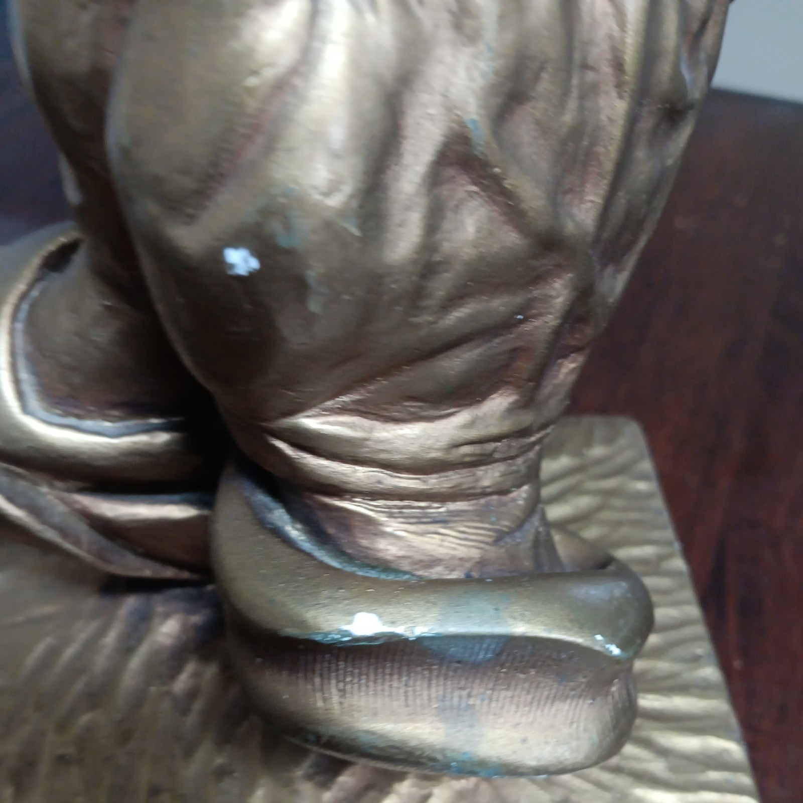 10" 1960 Esco Albrecht Durer's Betende Hande By Brower Praying Hands Sculpture