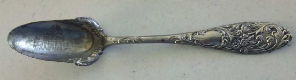 VINTAGE PLATED SPOON featuring ADMINISTRATION BUILDING