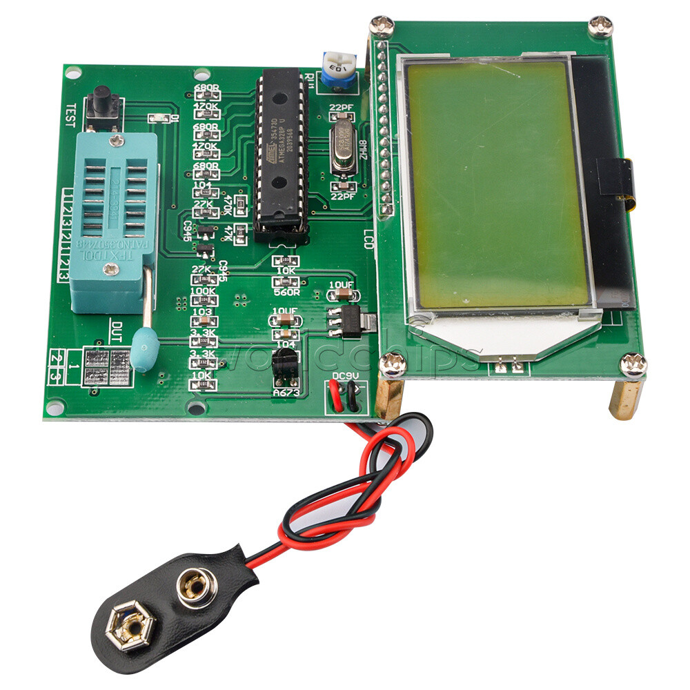 GT-T8 Graphical Transistor Multifunctional Transistor Tester LCD Display