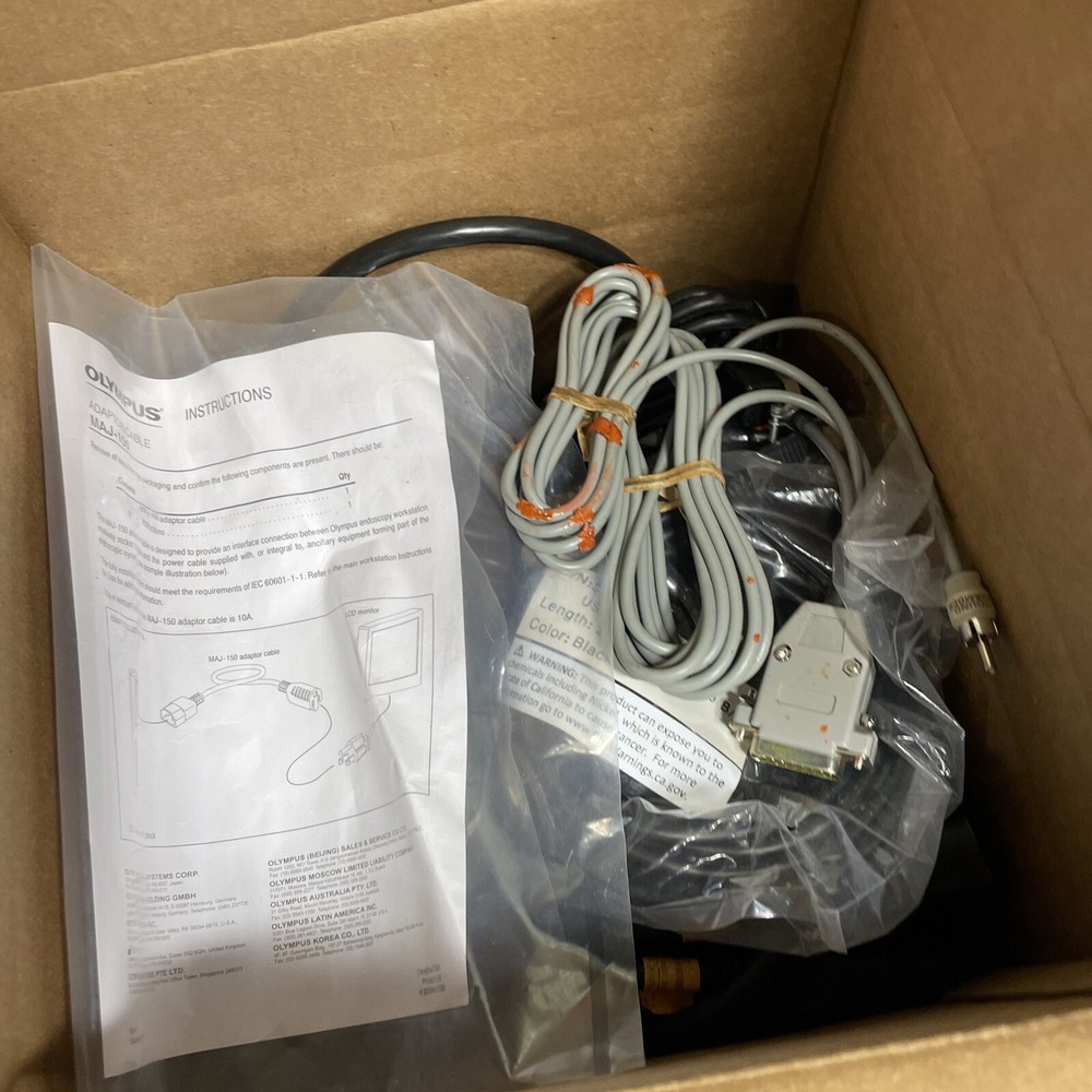 Lot Cables Adapter Medical Equipment