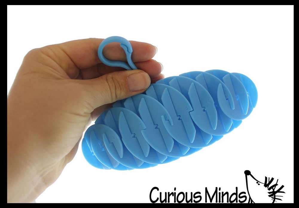 1 RANDOM COLOR Transformation Mesh Worm Clip - Deform Net Fidget - Morph Changes