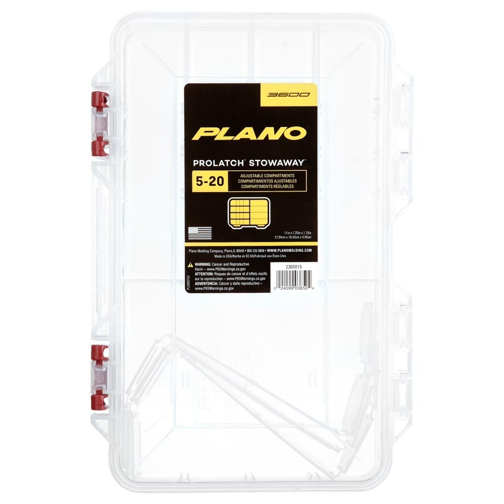 Medium Pro-Latch Craft Storage Case with Adjustable Compartments for Beads