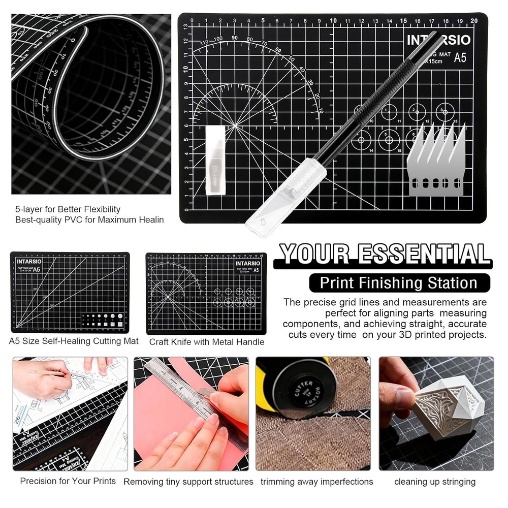 52-in-One 3D Printer Tools Kit Professional 3D Printer Accessories & Maintenance