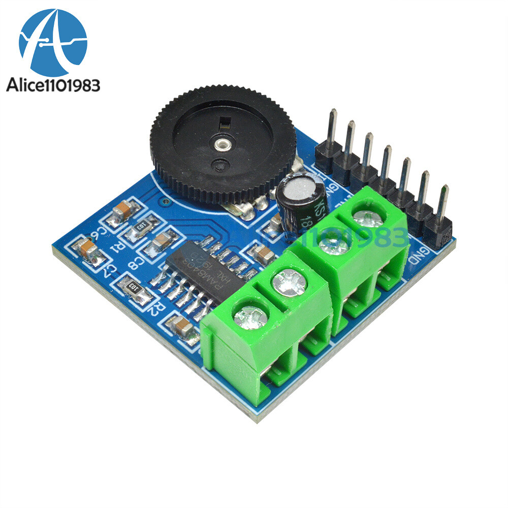 Mini PAM8403 two-channel Double Track Power Amplifier Module Volume Adjustment