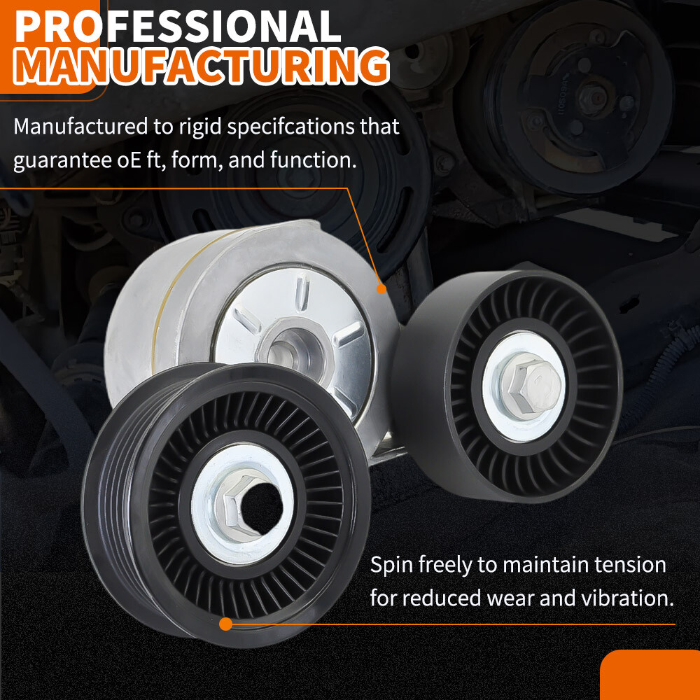6PK2240 Serpentine Belt Tensioner for Dodge Ram 1500 Dakota Durango SLT SXT 4.7L