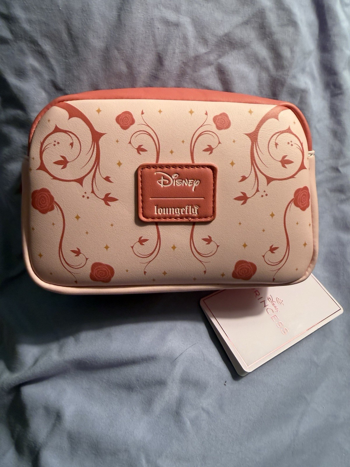 Loungefly Disney Sleeping Beauty Aurora Floral Cosmetic Bag - NEW Tags