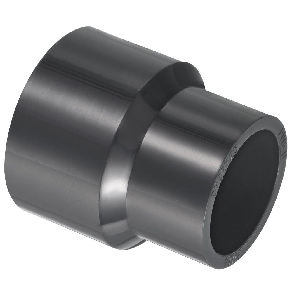 PVC Reducer Pipe Fitting 1.6x1.3" Socket Coupling Adapter Connector, Grey