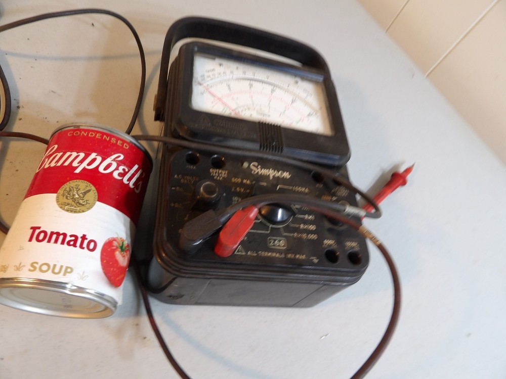 Vintage Simpson Model 260 Volt ( untested )