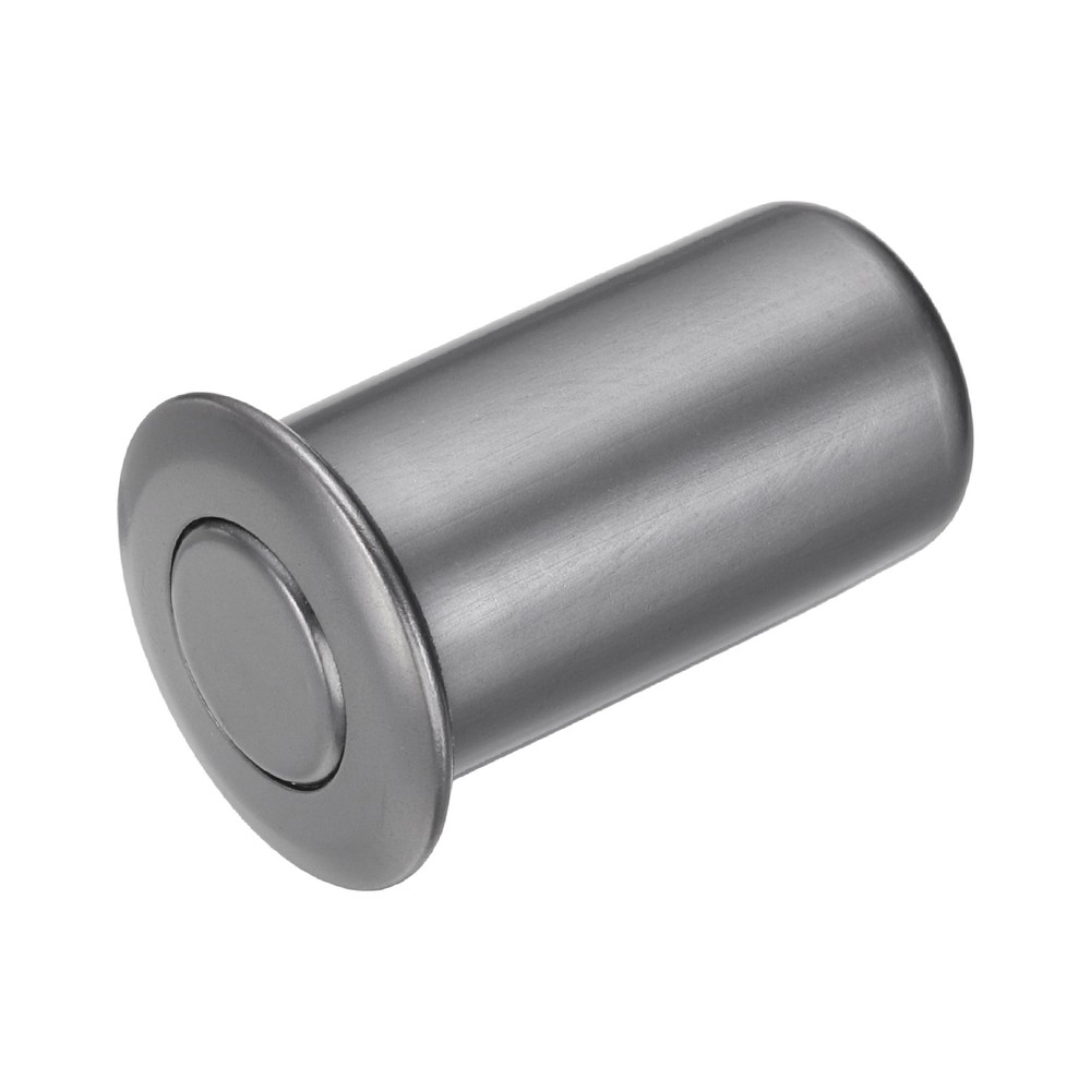 0.51" Door Latch Dust Protector, Dust-Proof Sliding Lock Insert, Grey
