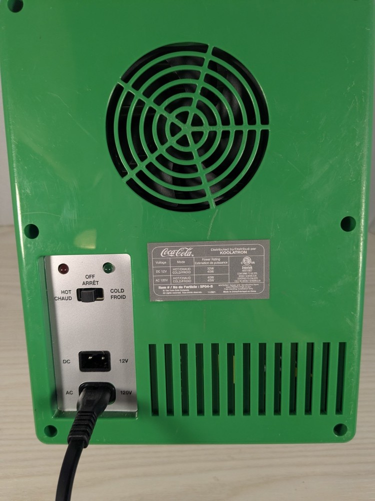 Sprite Mini Fridge Cooler Coca Cola Koolatron 12V/120V Portable