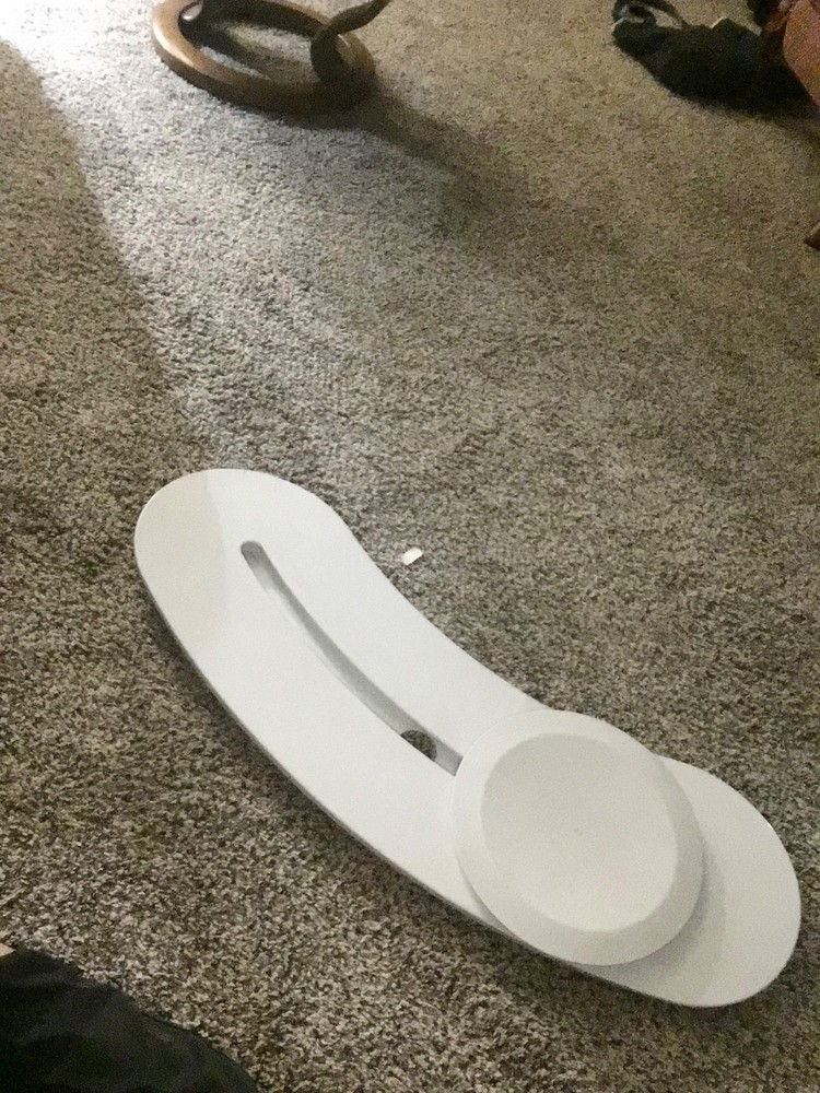 slide board patient transfer with gliding disc