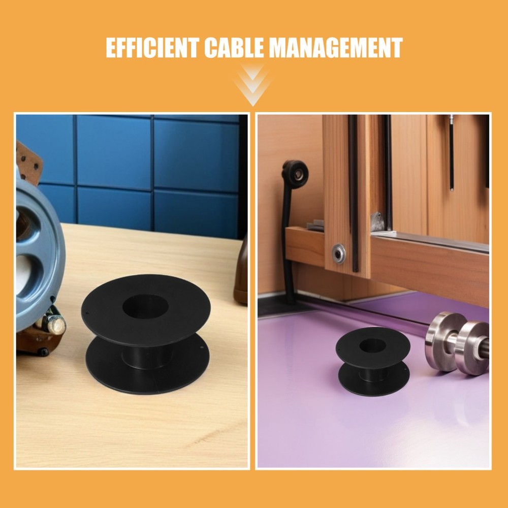 8 Pcs Plastic Spool Cable Cord Winder Electrical Storage Reel Empty Reels