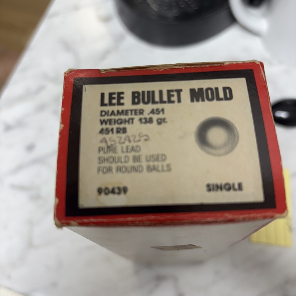 Lee Bullet Mold in Original Box