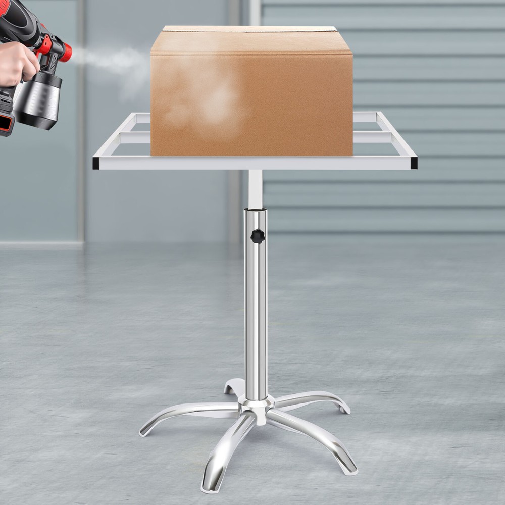Rotating Work Stand Stainless Steel Table Paint Spraying Platform Working Bench