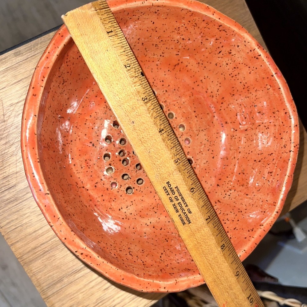 Handmade ceramic Fruit Bowl/ Colander