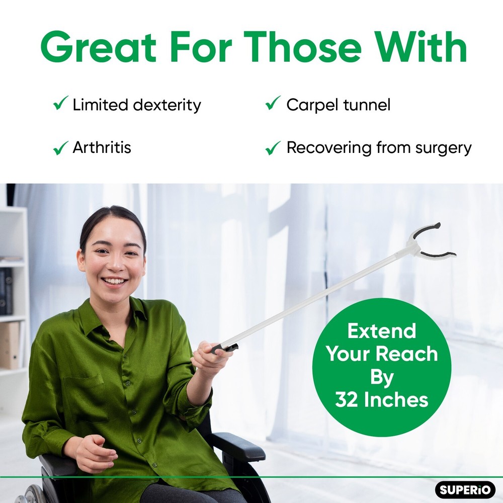 Grabber Pick Up Reaching Tool 32"