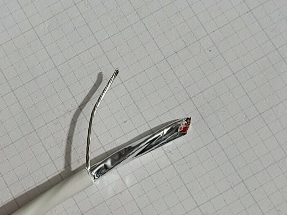 Belden Wire 6302FC 18/4C Shielded Control/Security/Audio Cable Plenum White/25ft