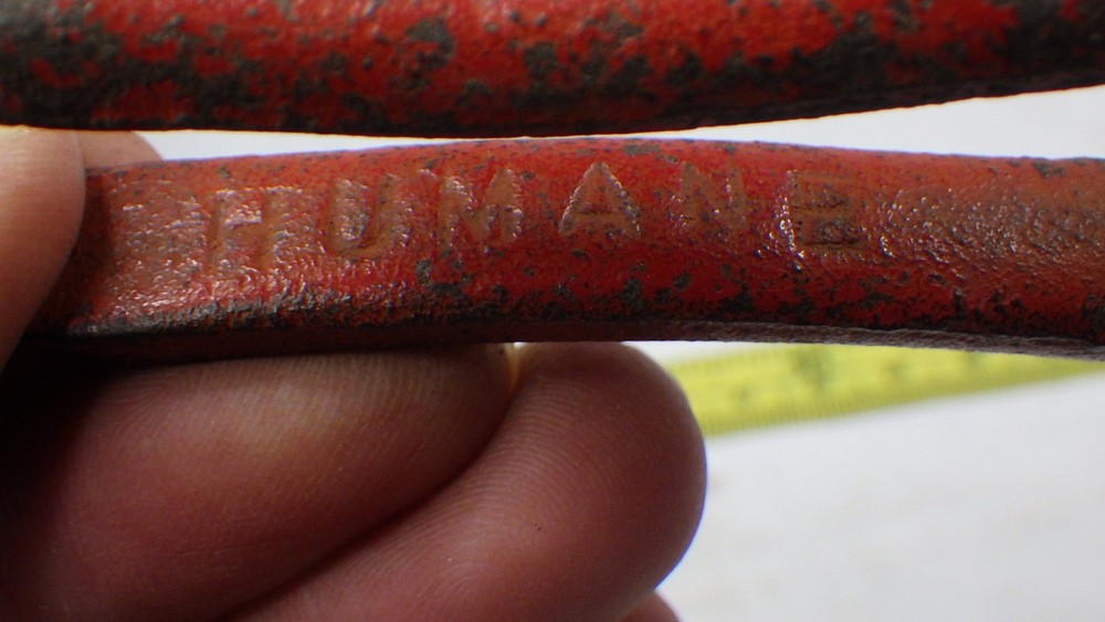 Antique Hog Ring Pliers Red Humane