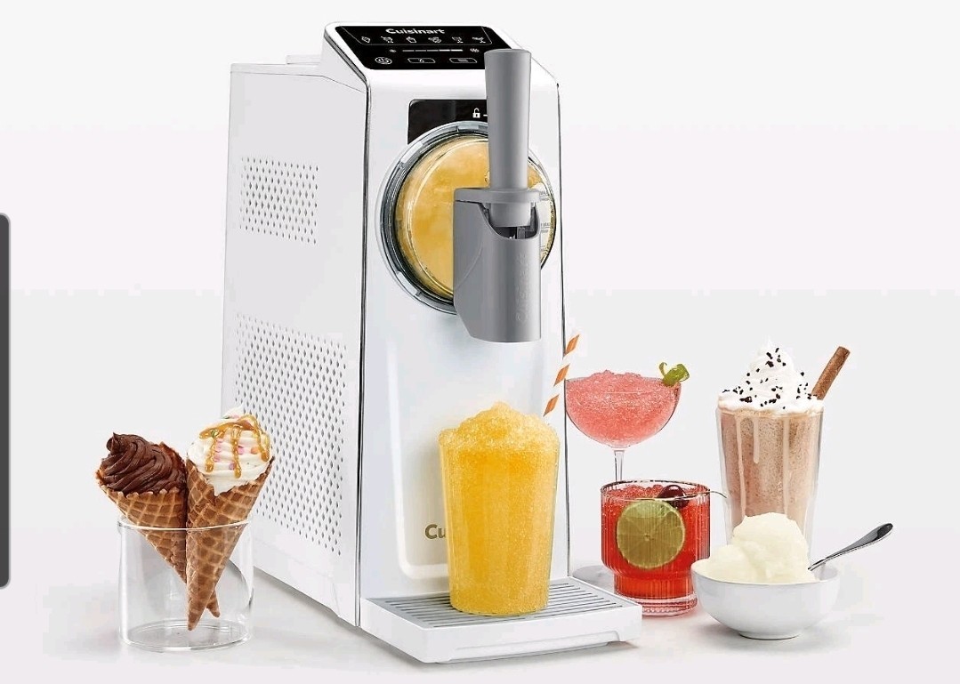 Cuisinart Slushy & Soft-Serve Ice Cream Machine Multi-Function 6-in-1 Ice-200