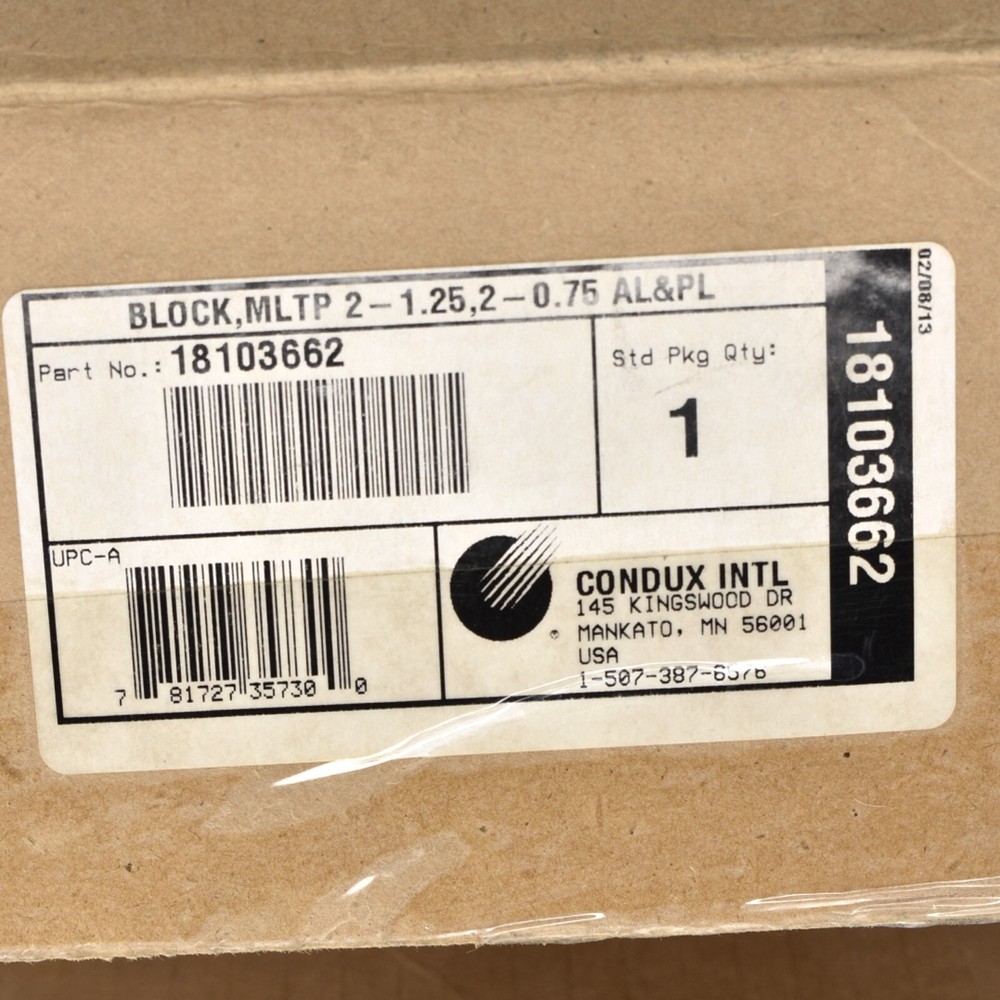 CONDUX Multiple Roller Cable Block 18103662 Line Pulling Lineman Tool