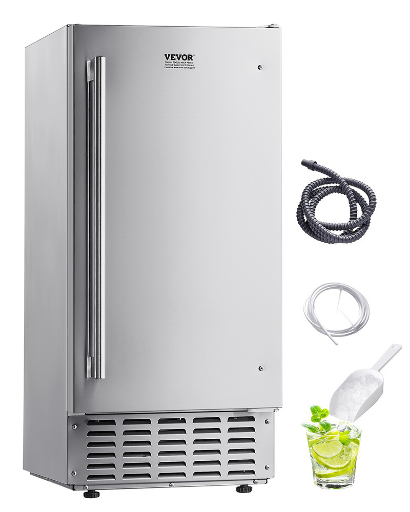 Undercounter Ice Maker 66 Lbs/Day Built-In Ice Maker Machine