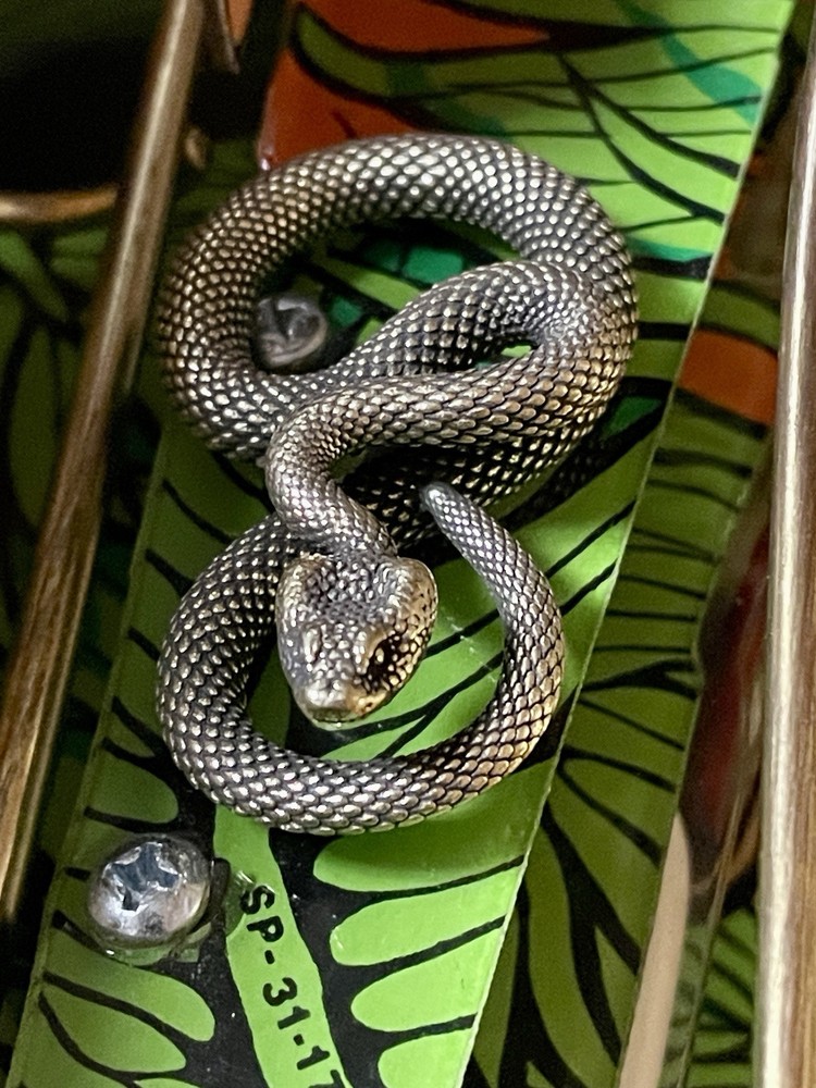 Indiana Jones Pinball Machine Snake Mod (SOLID BRASS!!)