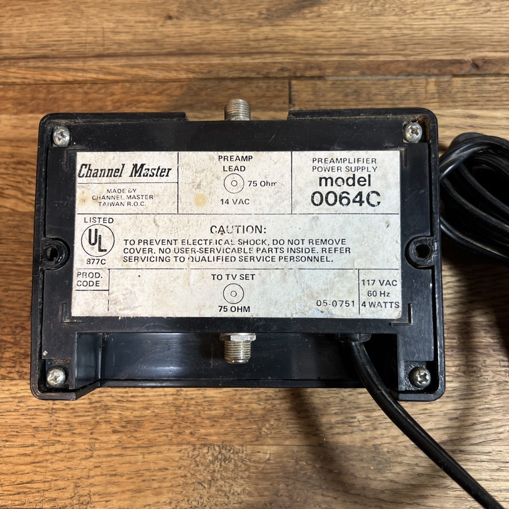 Channel Master Antenna Power Supply Model # 0064C