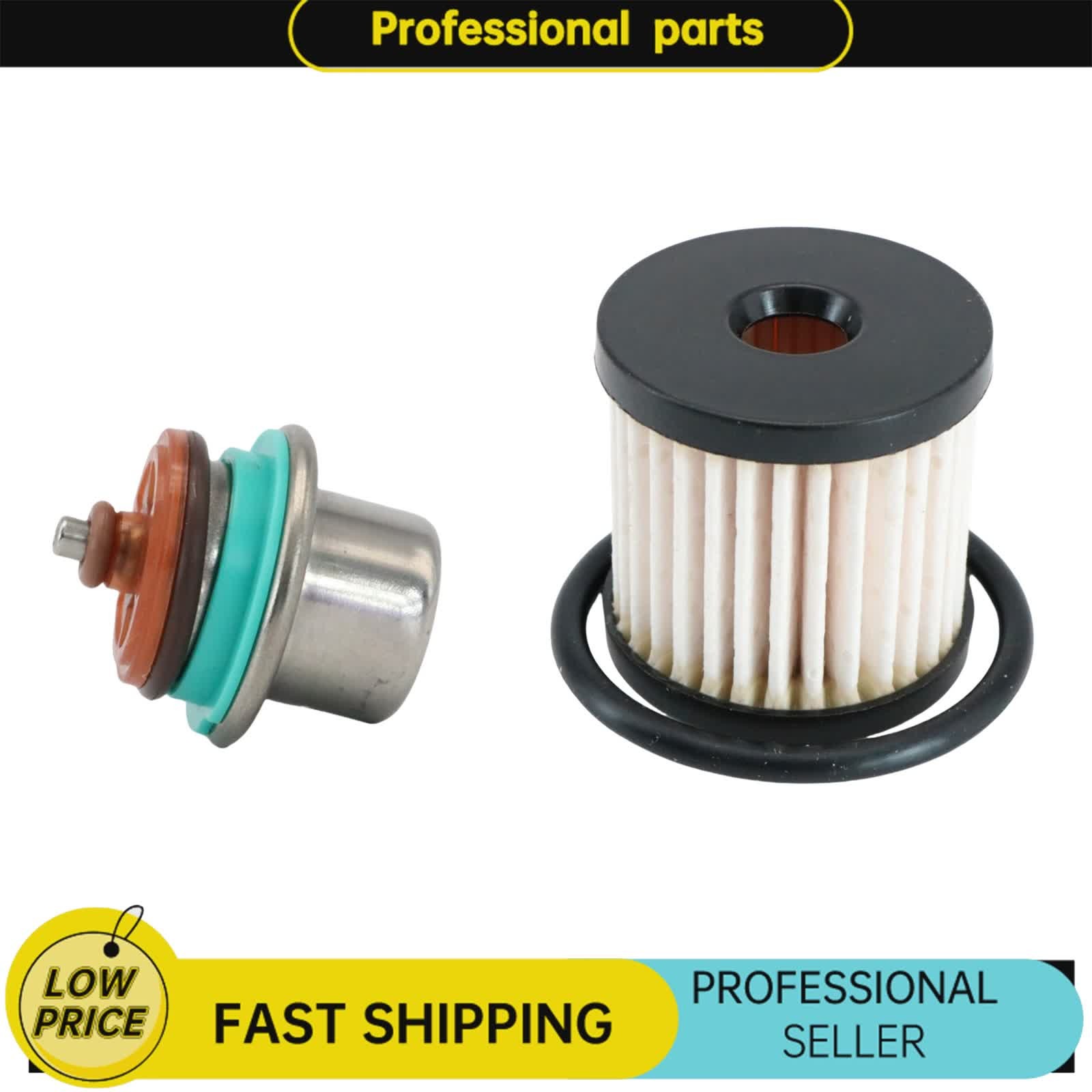 NEW Fuel Pressure Regulator+Filter For Harley Davidson Softail Street Glide Dyna