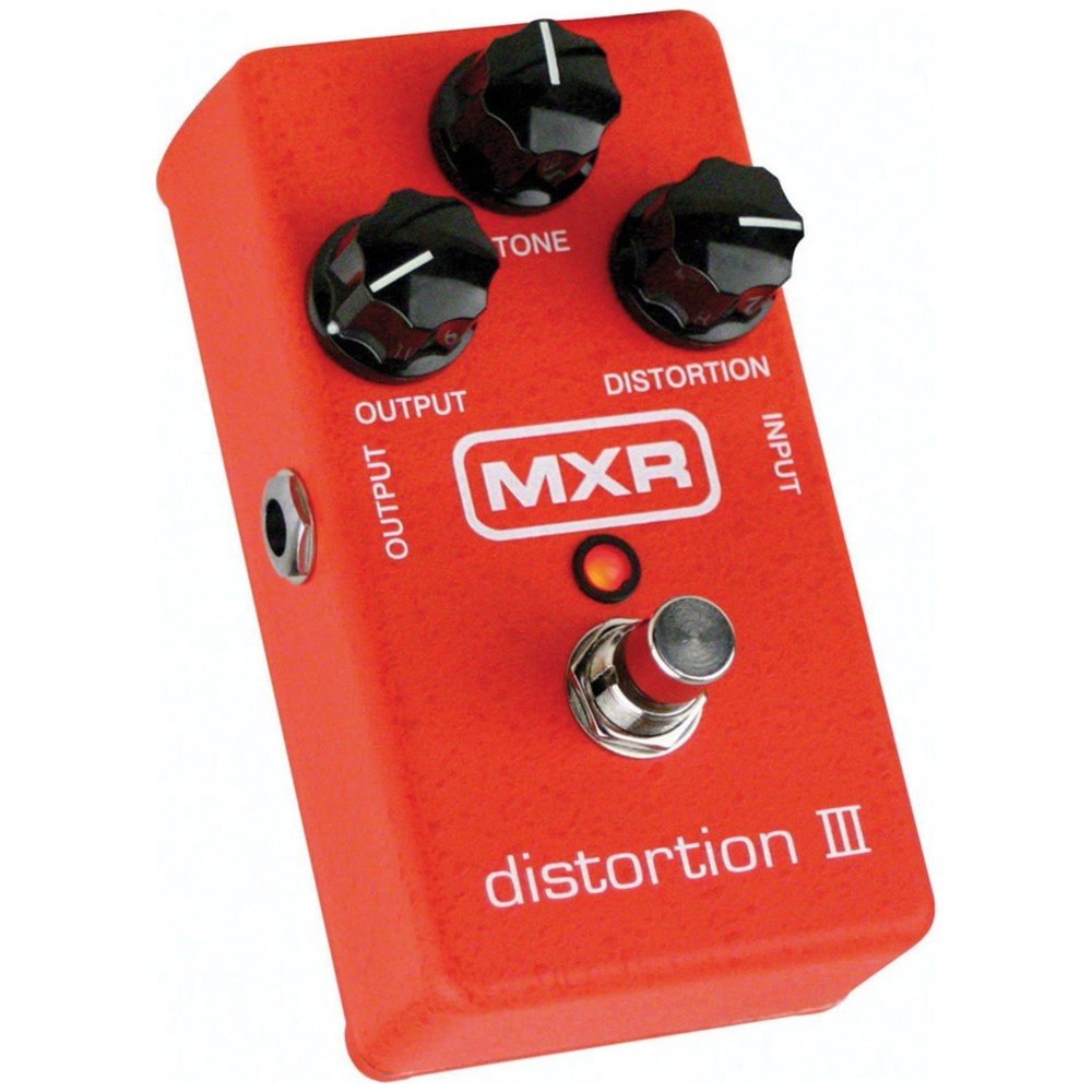 MXR M115 Distortion III w/ Patch Cables