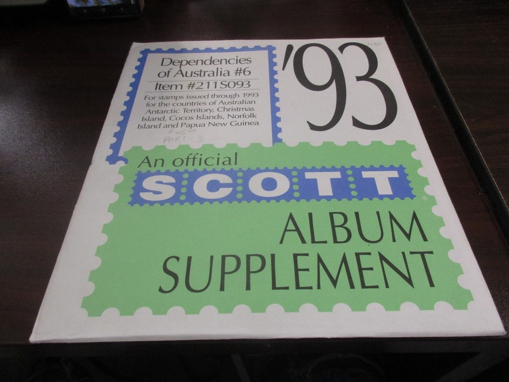 "SCOTT" DEPENDENCIES  OF AUSTRALIA #6  W/FREE SHIPPING!!!