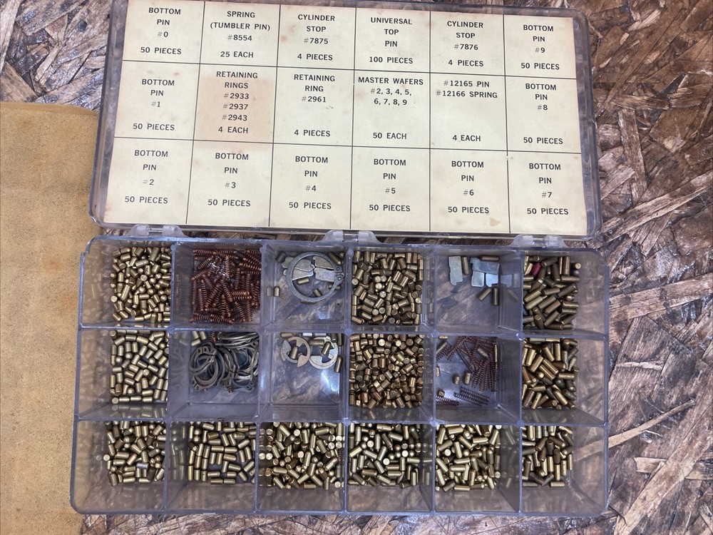 No. 1420 Lock Keying Kit; Used—almost Everything
