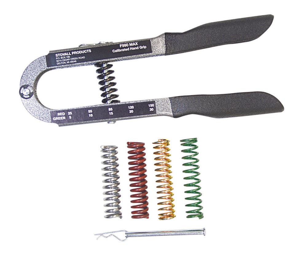 Power Hand Grip - Pro - 5-Spring Variable Tension (5 - 150 Lb)