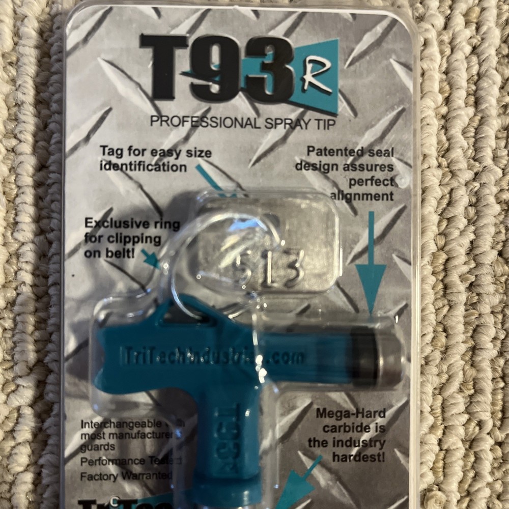 TriTech T93R Professional Spray Tip 513 & Seal