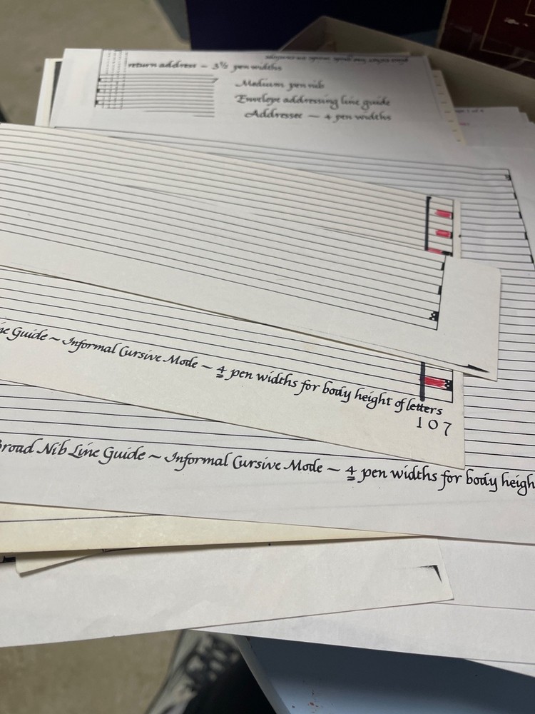 Phantom Line 500 Lettering And Drawing Set