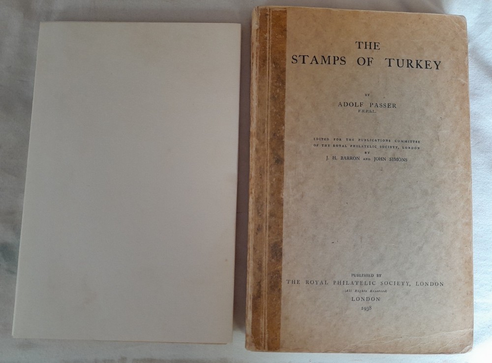 The Stamps of Turkey Passer First Edition Blue Box