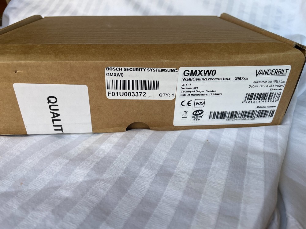 Bosch Security Systems GMXWO Wall/Ceiling recess box