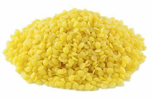 Beeswax Granules Pearls Pastilles Pellets Yellow 100% Pure Food & Cosmetic Grade