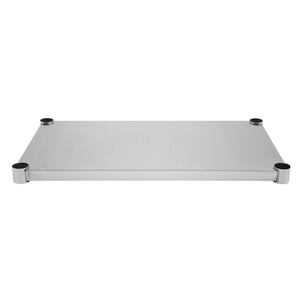 Stainless Steel Adjustable Under Shelf for Work Table - 220lbs Capacity