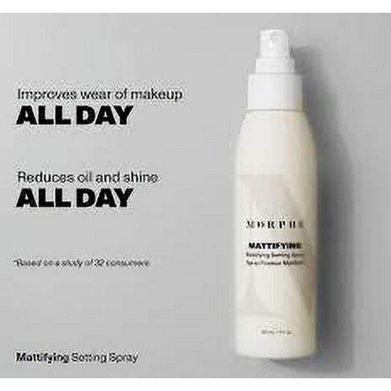 Morphe Mattifying Make-Up Setting Spray. Sweat & humidity-proof. 4 Fl. Oz.