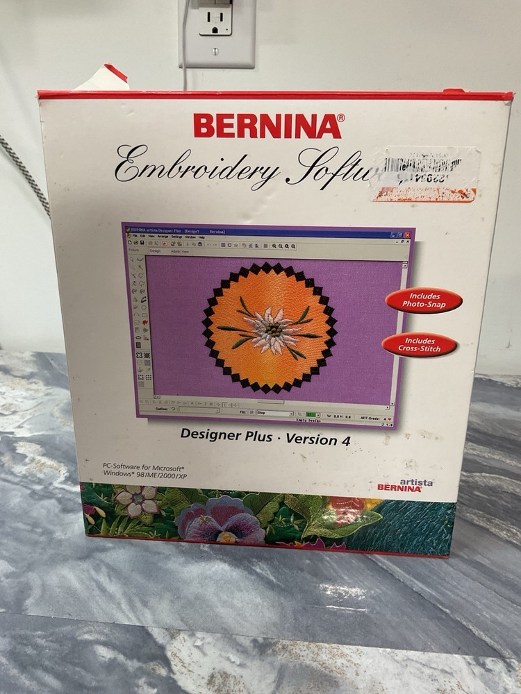 Bernina Embroidery Software CD And Manuals Version 4
