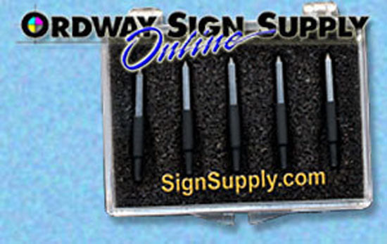 GRAPHTEC Plotters 60º 5 Pack Carbide Blades