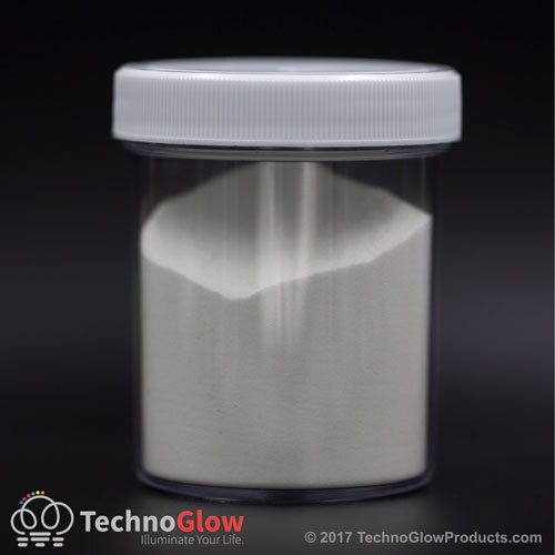 Blue Glow In The Dark Pigment Powder - GID and UV Reactive