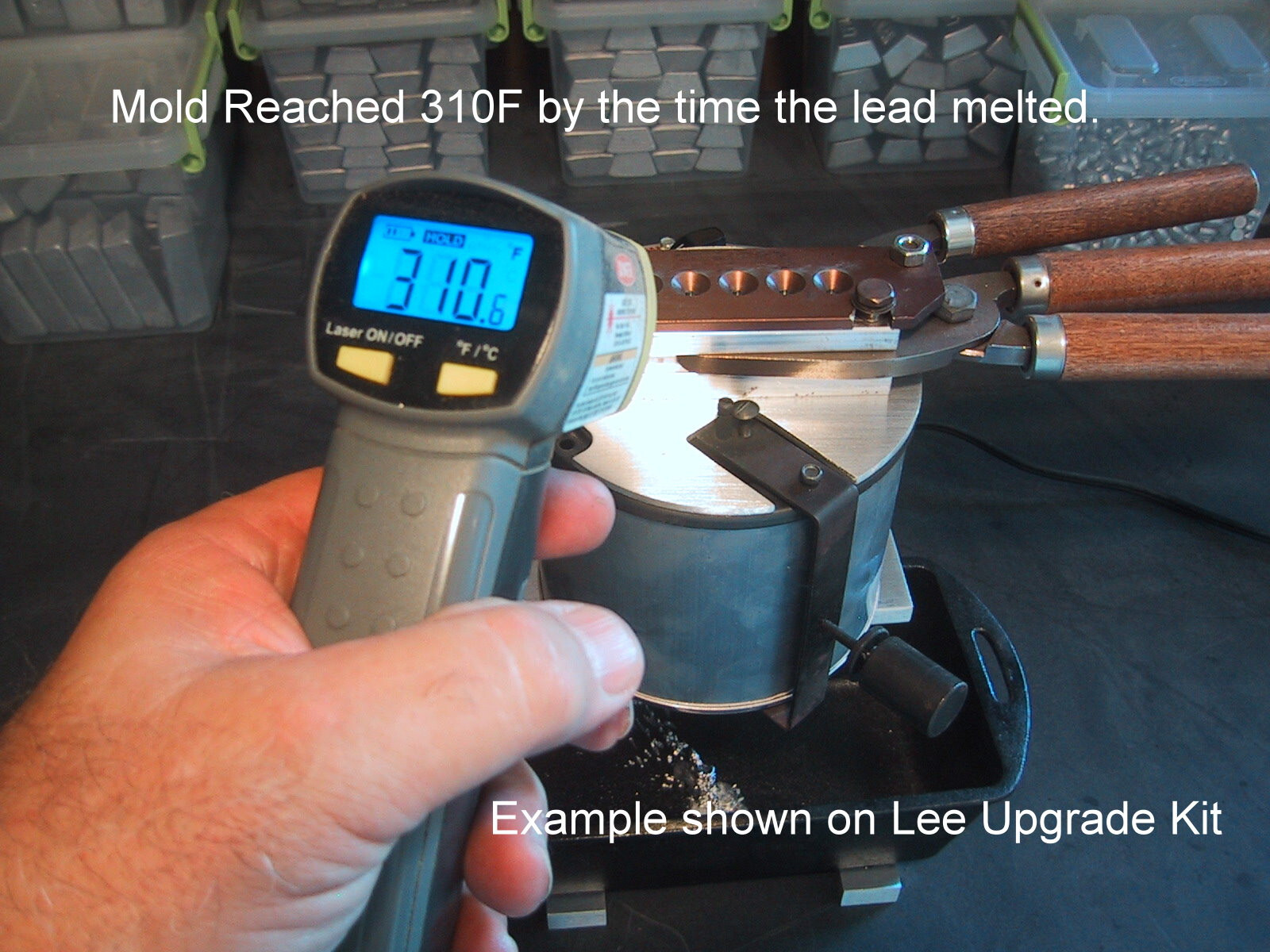 RCBS Furnace / Lead Pot Upgrade with Lid - For the Original Pro Melt