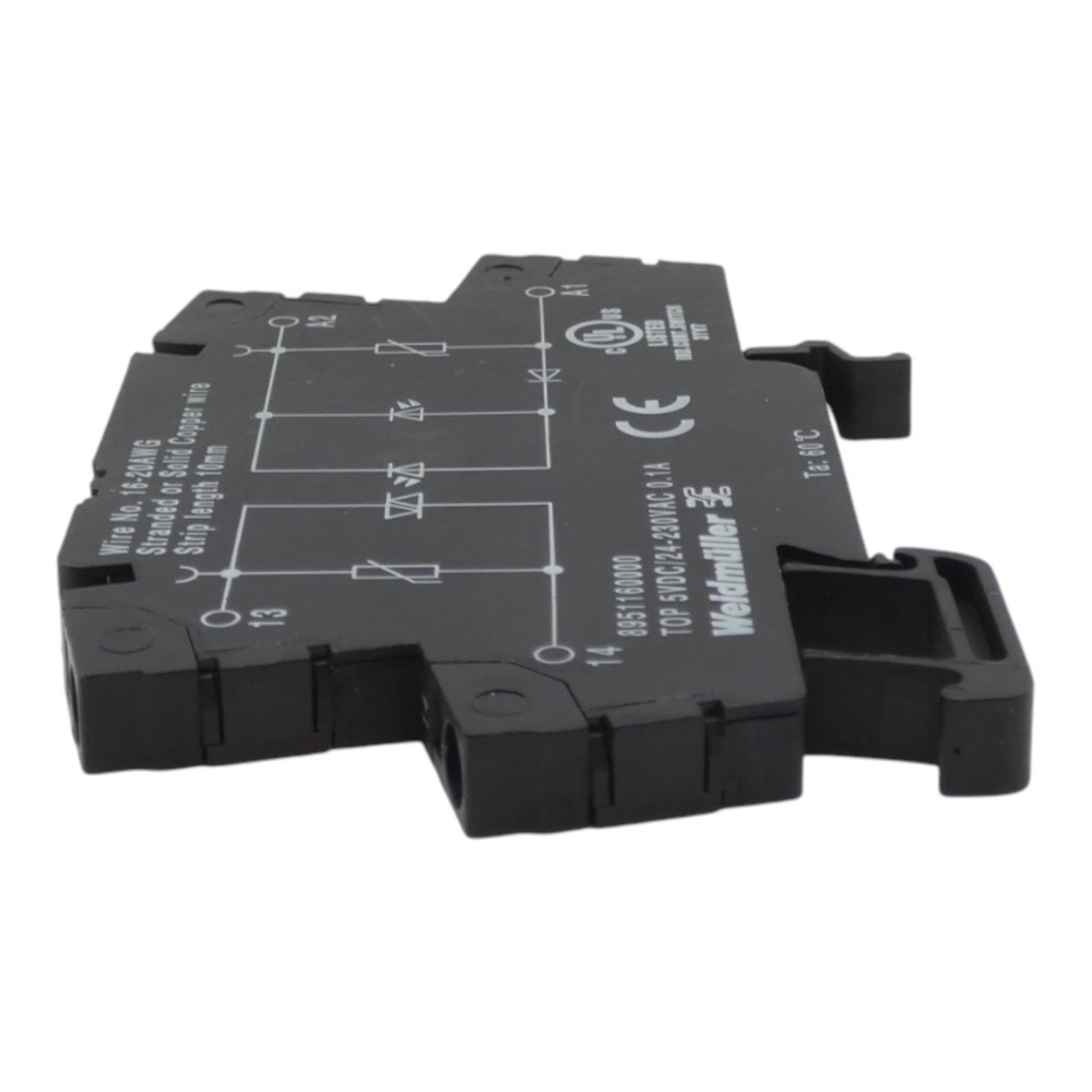 3 x Weidmüller 8951160000 24...230V AC solid state relay/solid state relay -used-
