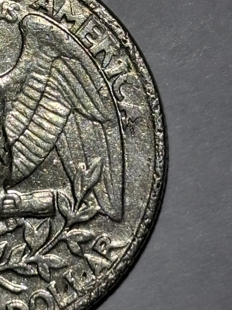 1980 QUARTER P FILLED MINT MARK ERROR Multiple Errors￼