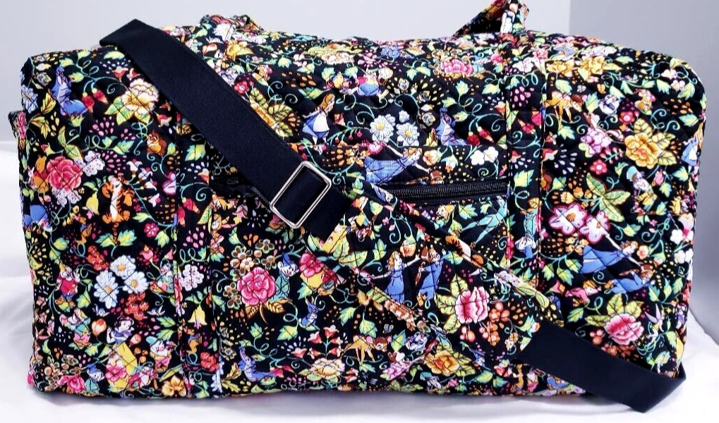 Vera Bradley Disney Classics on the Green Large Travel Duffel 100 Years NWT