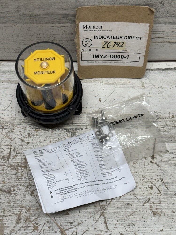 Moniteur IMYZ-D000-1 Indicator w/ Bracket Nice