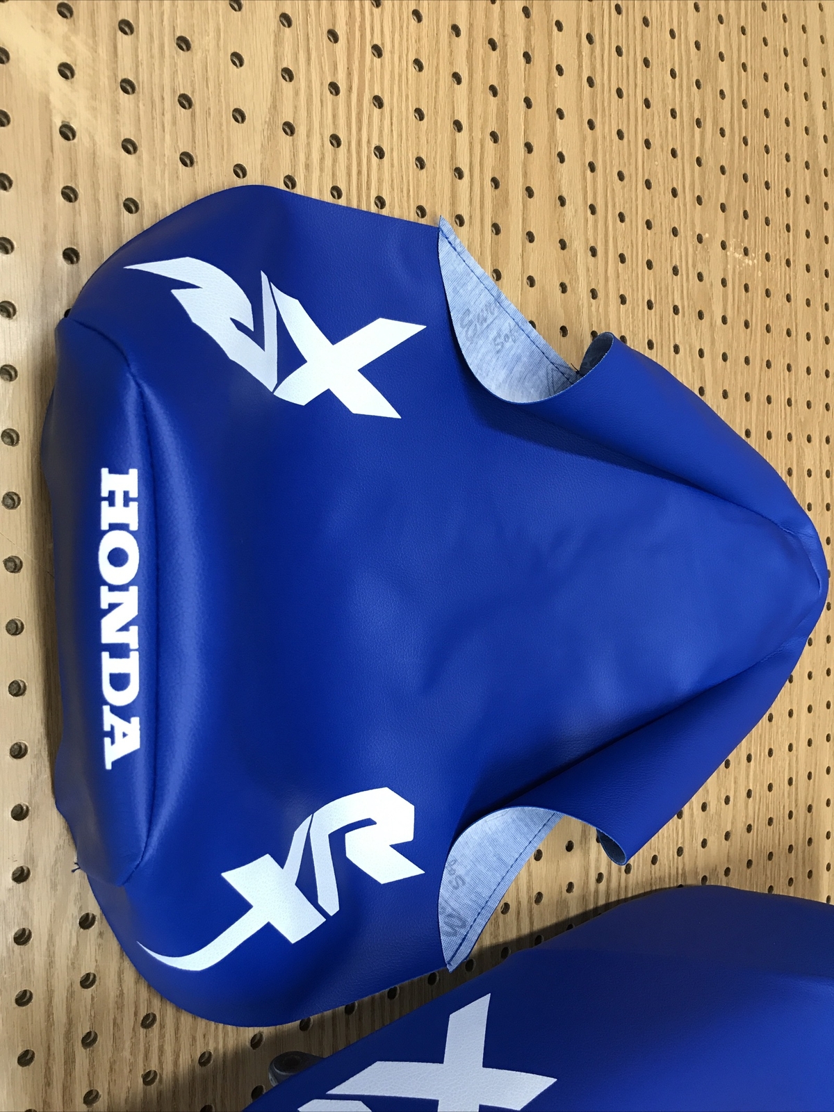 HONDA XR80R XR100R SEAT COVER "blue" 1985 MODEL (H*-177)