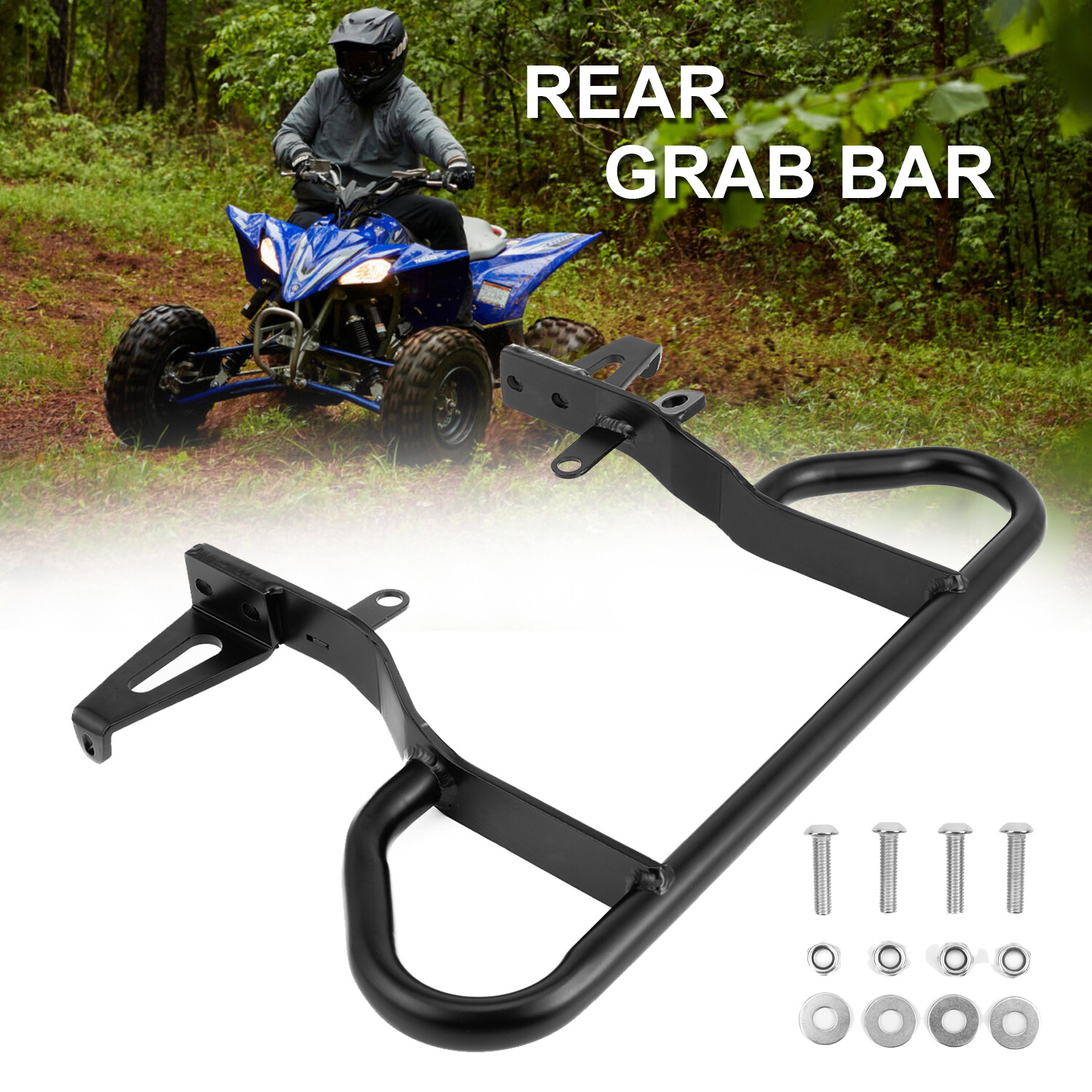 For Yamaha Yfz 450r Grab Bar Bumper Rack 2009-2024 2020 2014 Handle Black