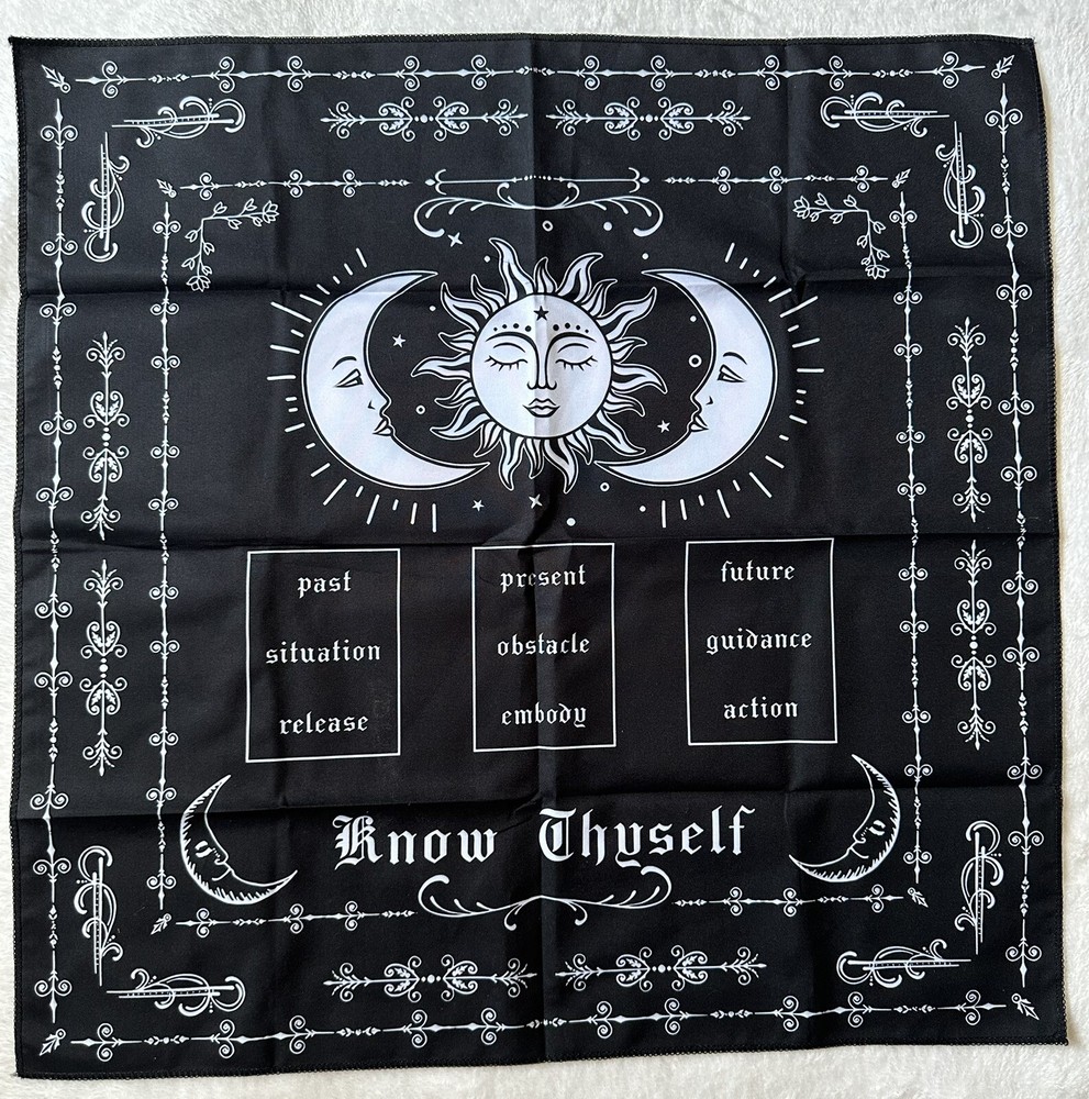 Tarot Card Deck Gift Set Pendulum Alter Box